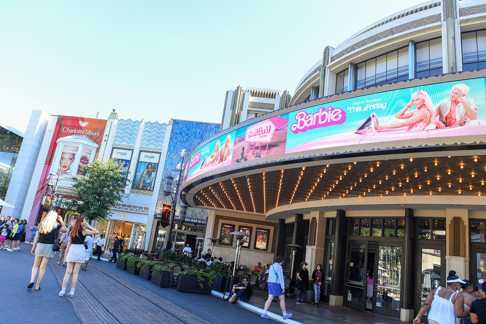 A theater in Los Angeles announces the opening of the 